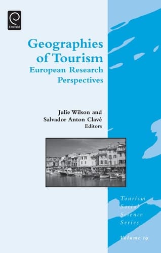Geographies of Tourism European Research Perspectives