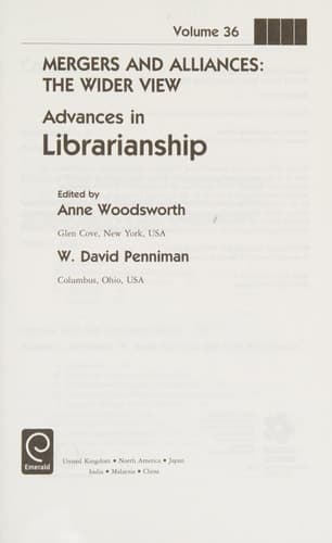 Mergers and Alliances The Wider View