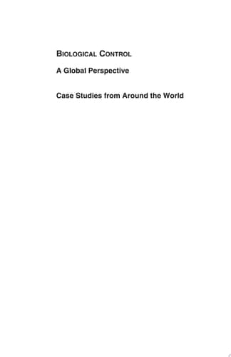 Biological Control A Global Perspective