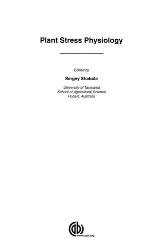 Plant Stress Physiology