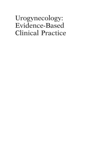 Urogynecology in Primary Care