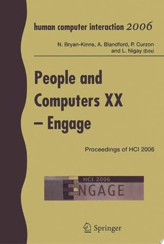 People and Computers XX - Engage Proceedings of HCI 2006