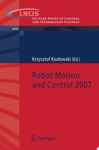 Robot Motion and Control 2007