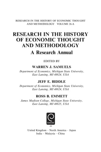 A Research Annual