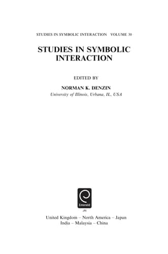 Studies in Symbolic Interaction
