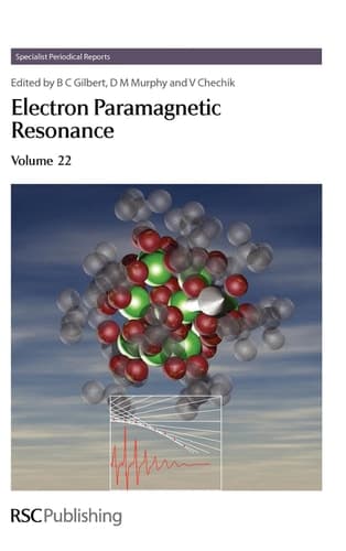 Electron Paramagnetic Resonance Volume 22