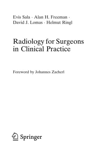 Radiology for Surgeons in Clinical Practice