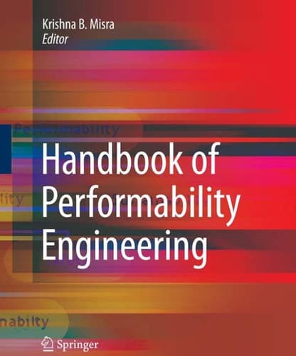 Handbook of Performability Engineering