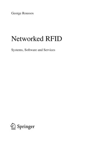 Networked RFID Systems, Software and Services