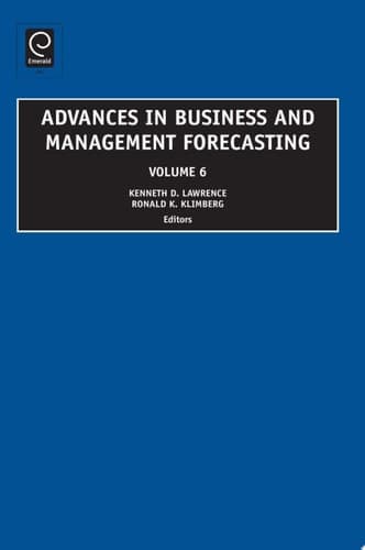 Advances in Business and Management Forecasting