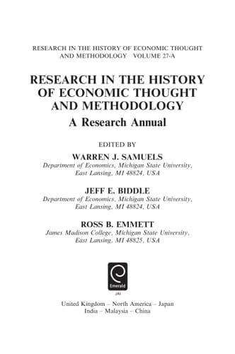 A Research Annual