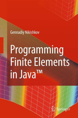 Programming Finite Elements in JavaTM