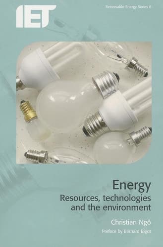 Energy Resources, Technologies and the Environment