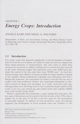 Energy Crops