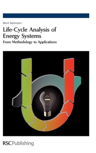 Life-cycle Analysis of Energy Systems From Methodology to Applications
