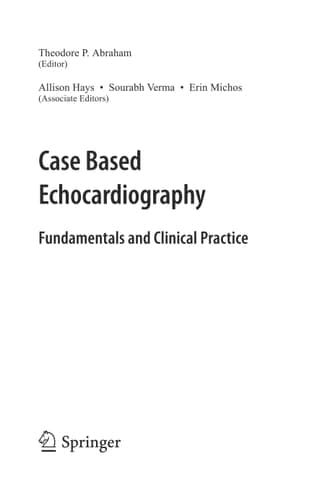 Case Based Echocardiography Fundamentals and Clinical Practice