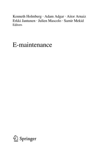 E-maintenance