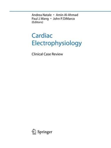 Cardiac Electrophysiology Clinical Case Review