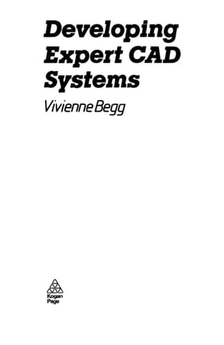 Developing Expert CAD Systems