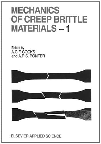 Mechanics of Creep Brittle Materials 1