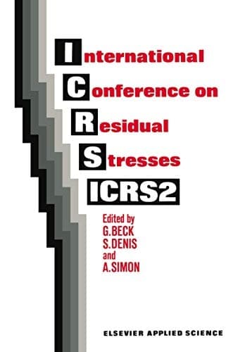 International Conference on Residual Stresses ICRS2
