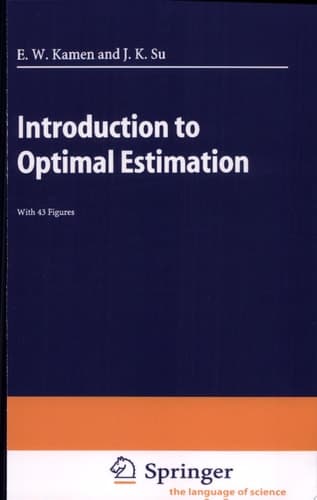 Introduction to Optimal Estimation