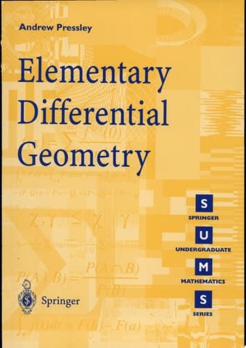 Elementary Differential Geometry