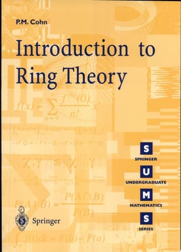 Introduction to Ring Theory