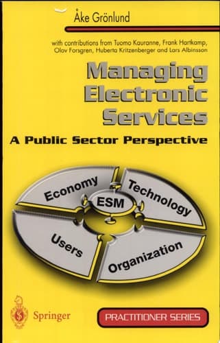 Managing Electronic Services A Public Sector Perspective