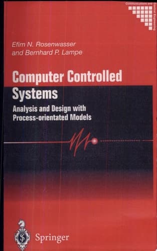 Computer Controlled Systems Analysis and Design with Process-orientated Models