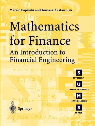 Mathematics for Finance First Steps
