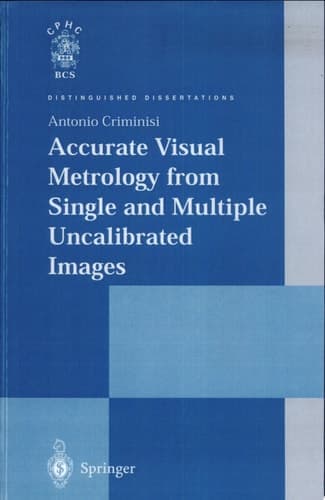 Accurate Visual Metrology from Single and Multiple Uncalibrated Images