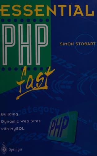 Essential PHP fast Building Dynamic Web Sites With Mysql