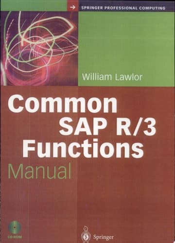 Common SAP R/3 Functions Manual