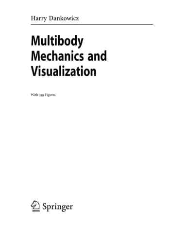 Multibody Mechanics and Visualization