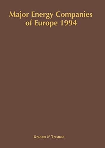 Major Energy Companies of Europe 1994