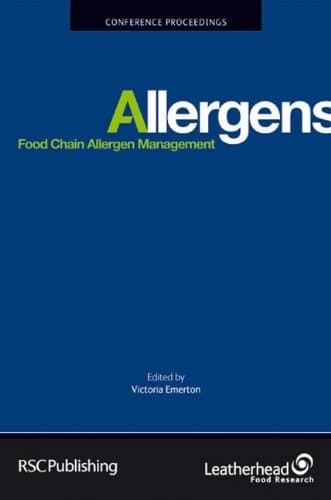 Food Chain Allergen Management (Special Publications)