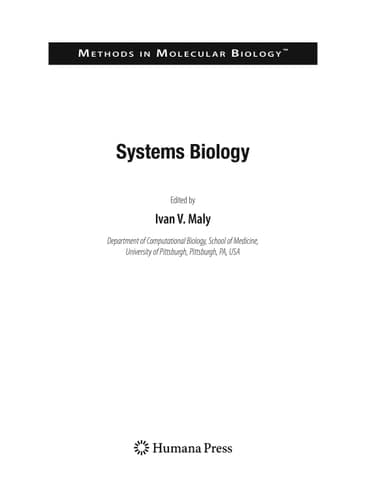 Systems Biology
