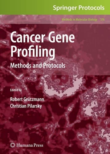 Cancer Gene Profiling Methods and Protocols