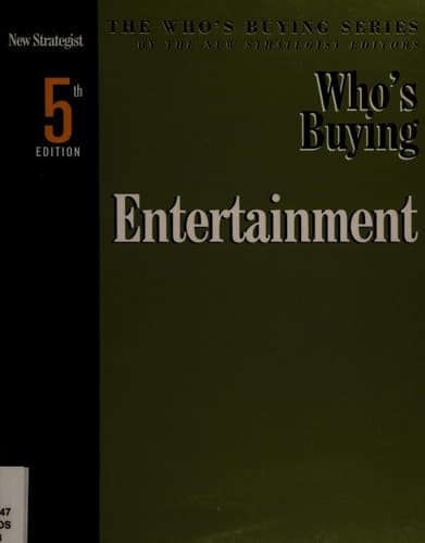 Who's Buying Entertainment