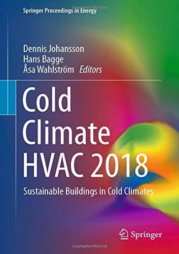 Cold Climate HVAC 2018 Sustainable Buildings in Cold Climates