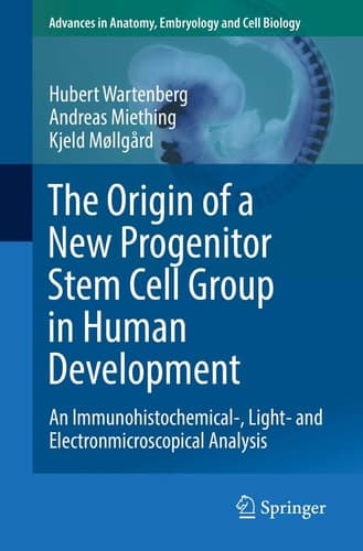 The Origin of a New Progenitor Stem Cell Group in Human Development An Immunohistochemical-, Light- and Electronmicroscopical Analysis