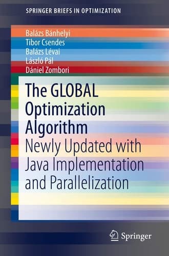 The GLOBAL Optimization Algorithm Newly Updated with Java Implementation and Parallelization