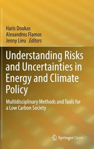 Understanding Risks and Uncertainties in Energy and Climate Policy Multidisciplinary Methods and Tools for a Low Carbon Society