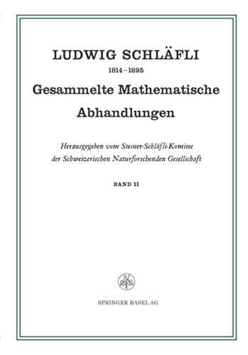 Gesammelte Mathematische Abhandlungen