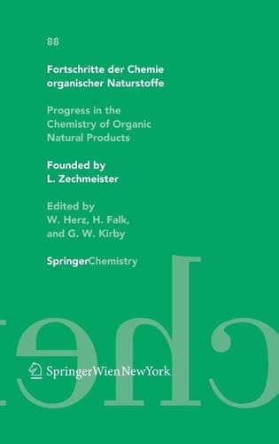 Fortschritte der Chemie organischer Naturstoffe / Progress in the Chemistry of Organic Natural Products 88