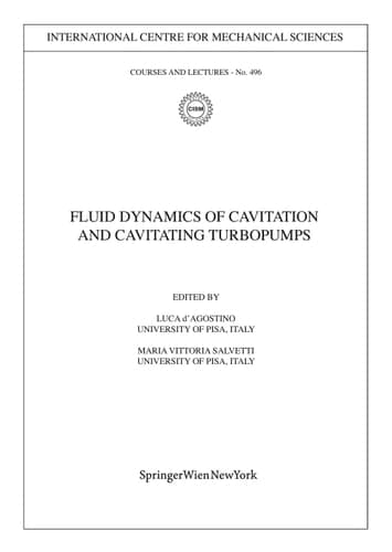 Fluid Dynamics of Cavitation and Cavitating Turbopumps