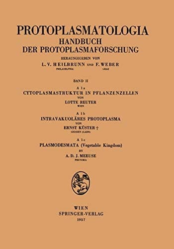 Cytoplasmastruktur in Pflanzenzellen — Intravakuoläres Protoplasma — Plasmodesmata (Vegetable Kingdom)