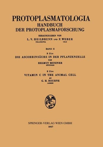 Die Ascorbinsäure in der Pflanzenzelle. Vitamin C in the Animal Cell
