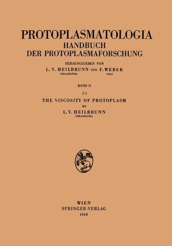 The Viscosity of Protoplasm